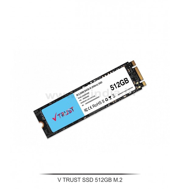 V TRUST SSD 512GB M.2 ( INCLUDING GST )