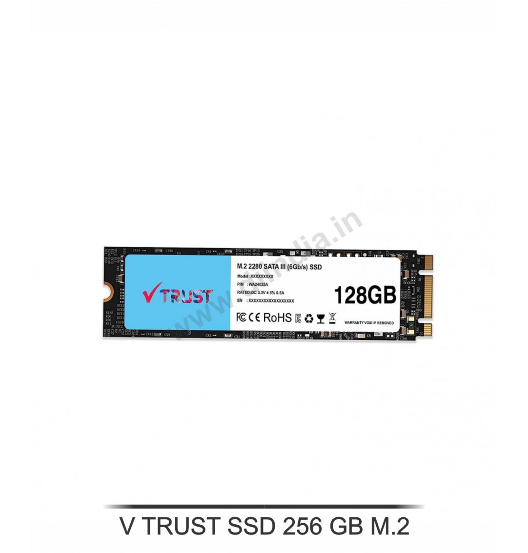 V TRUST SSD 256GB M.2 ( INCLUDING GST )