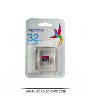 ADATA MICRO SD CARD 32GB ( INCLUDING GST )