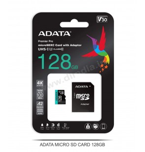 ADATA MICRO SD CARD 128GB ( INCLUDING GST )