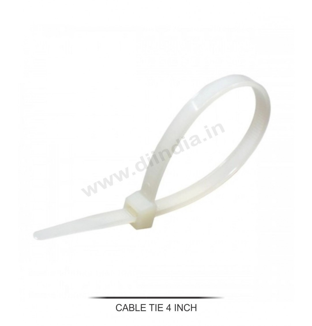 CABLE TIE 4 INCH (PACK OF 100PCS)