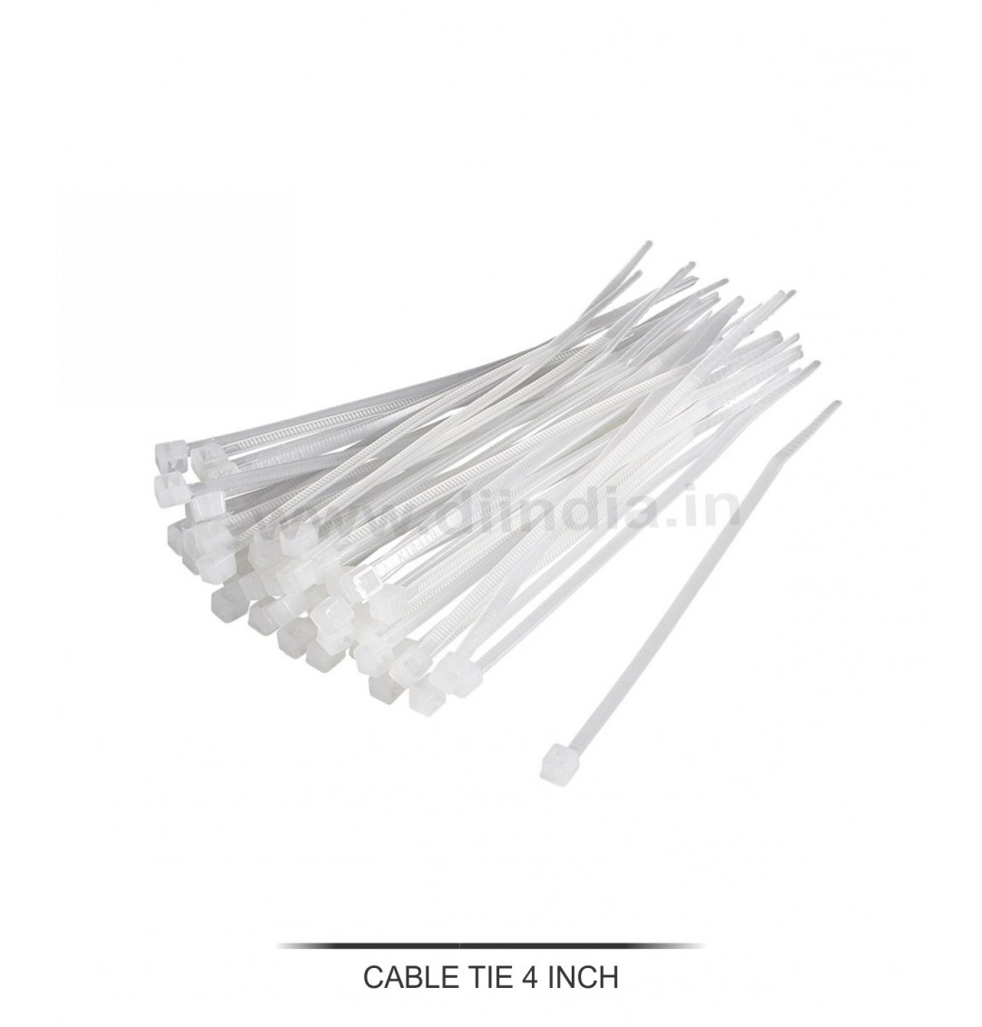 CABLE TIE 4 INCH (PACK OF 100PCS)