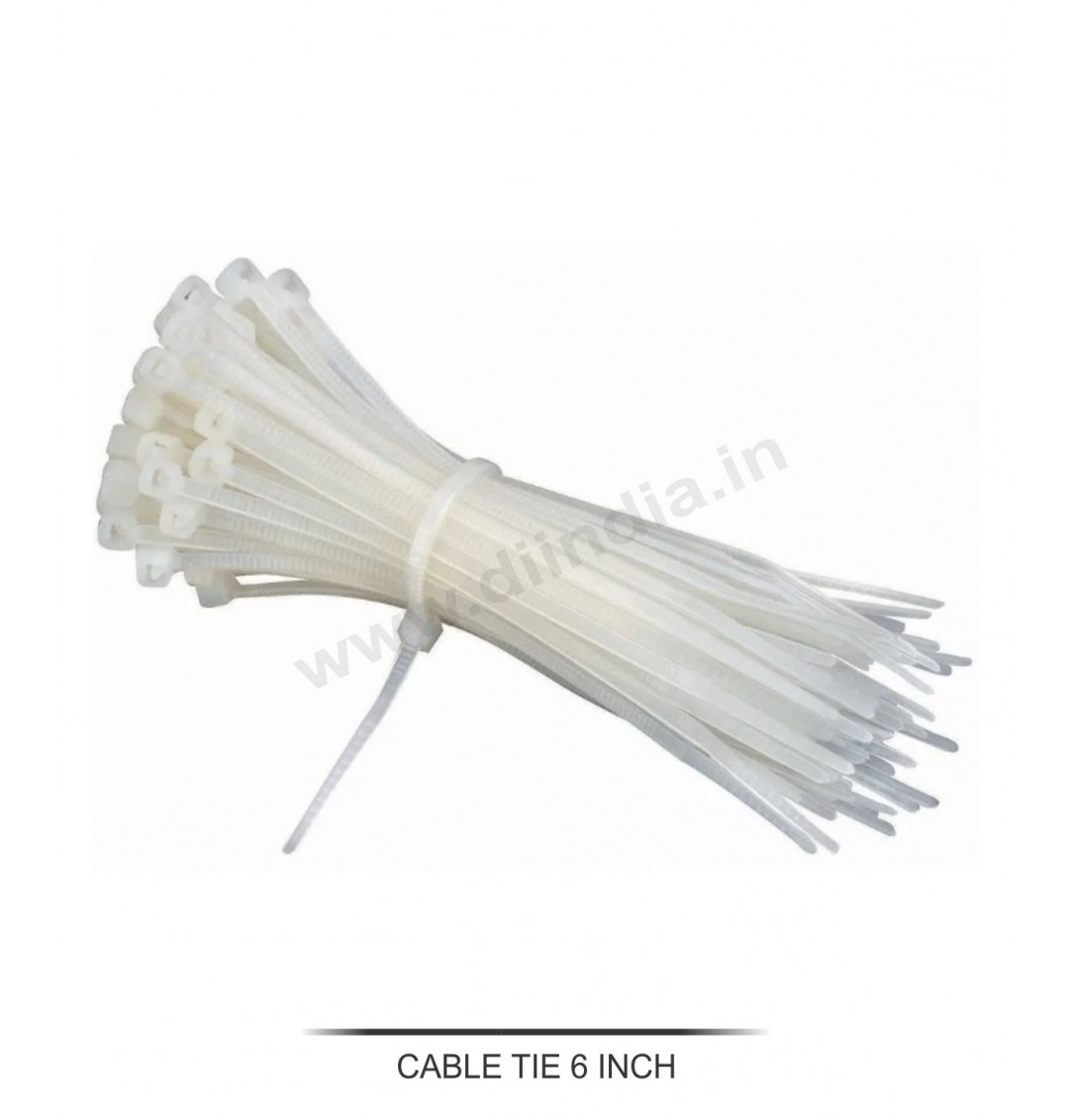 CABLE TIE 6 INCH (PACK OF 100PCS)