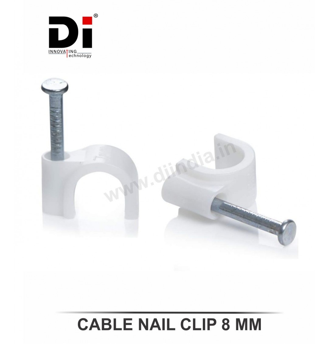 CABLE NAIL CLIP 8MM ( INCLUDING GST )