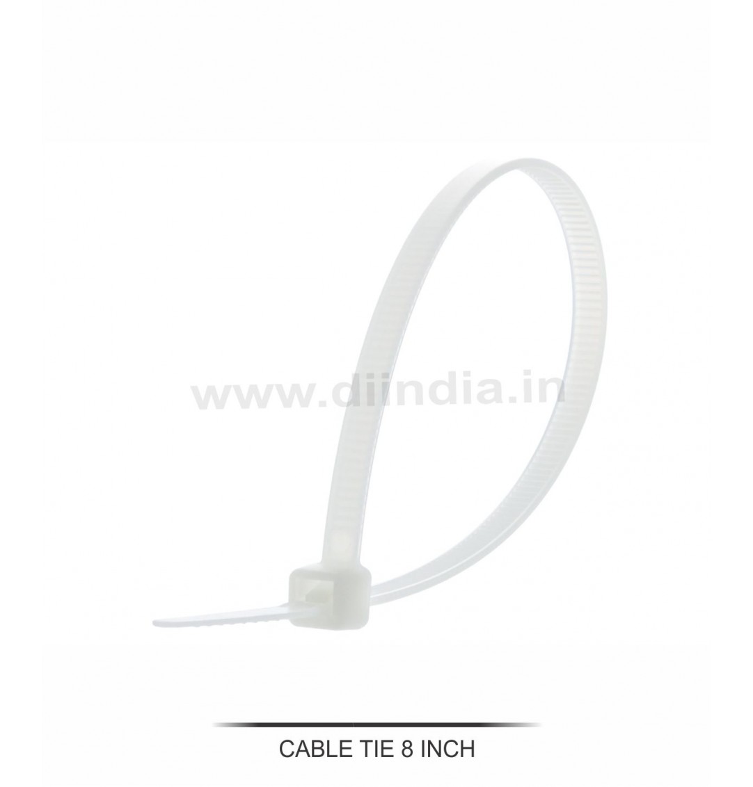 CABLE TIE 8 INCH (PACK OF 100PCS)