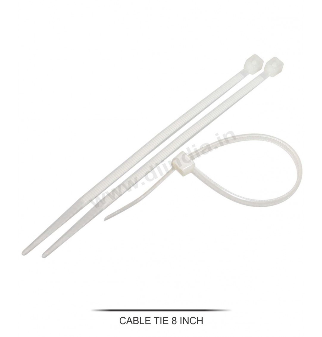 CABLE TIE 8 INCH (PACK OF 100PCS)