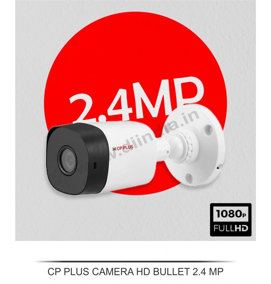 CP PLUS CAMERA HD BULLAT 2.4MP ( INCLUDING GST )