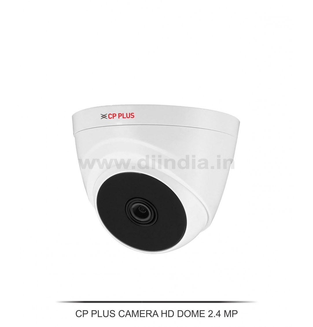 CP PLUS CAMERA HD DOME 2.4MP ( INCLUDIG GST )