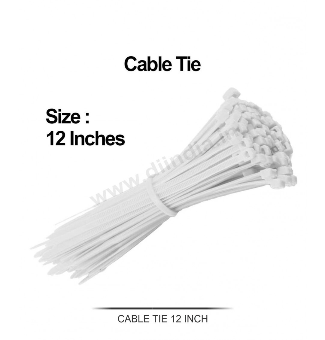 CABLE TIE 12 INCH (PACK OF 100PCS)