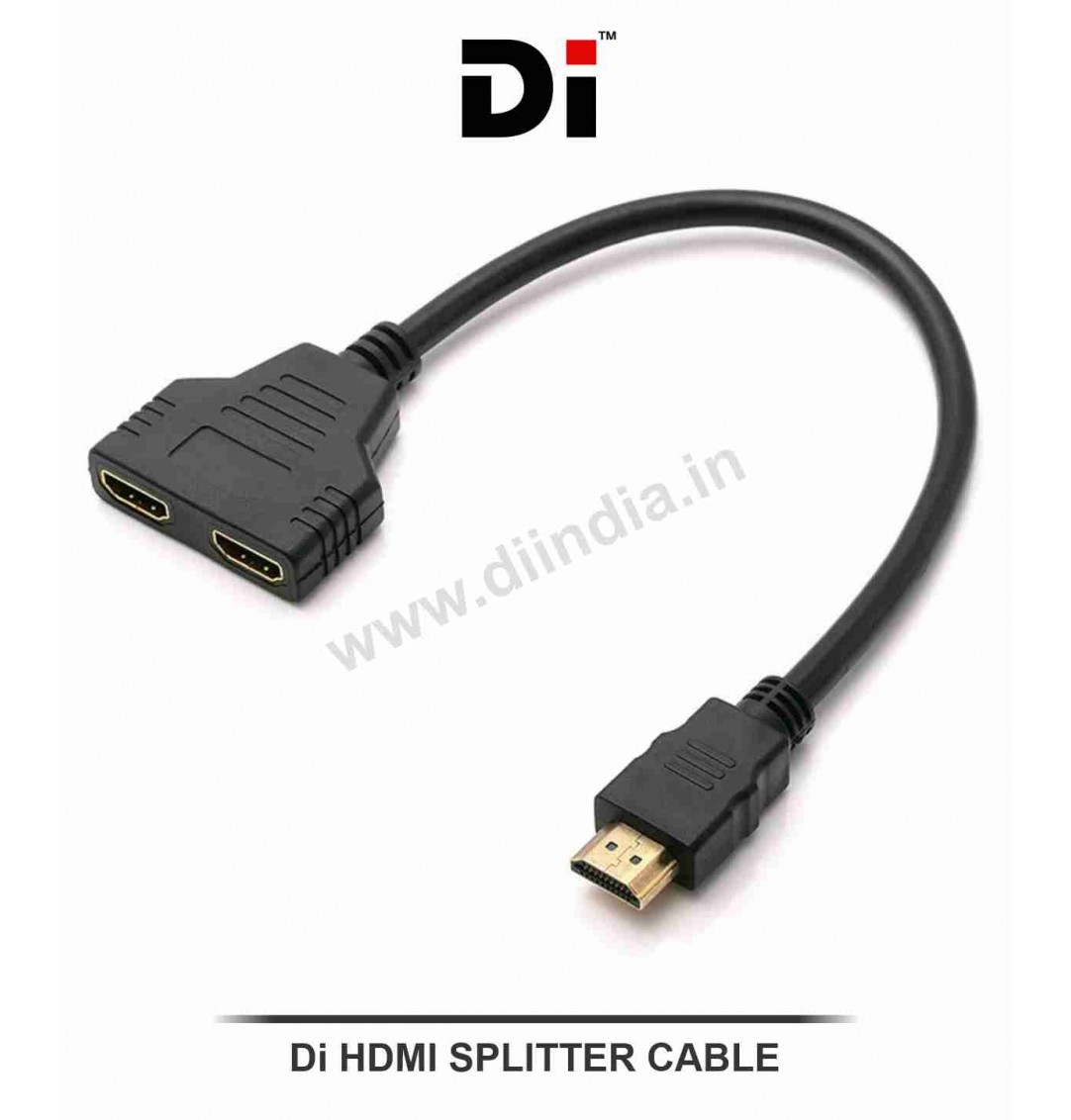 Di HDMi 1x2 Splitter Cable, HDMi 1 in 2 Out