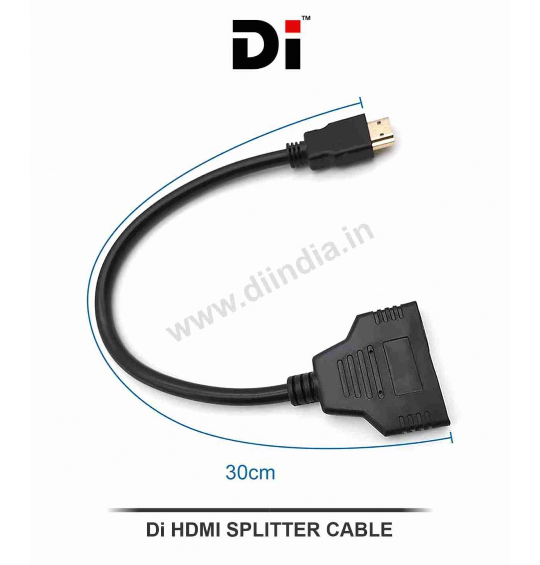 Di HDMi 1x2 Splitter Cable, HDMi 1 in 2 Out