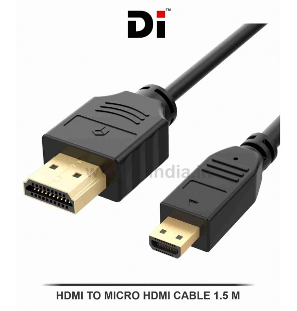 Di HDMI TO MICRO HDMI CABLE(1.8 M)