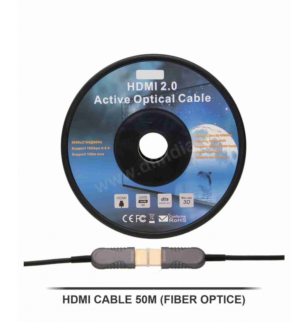 Di HDMI CABLE 50M (FIBER OPTICE)