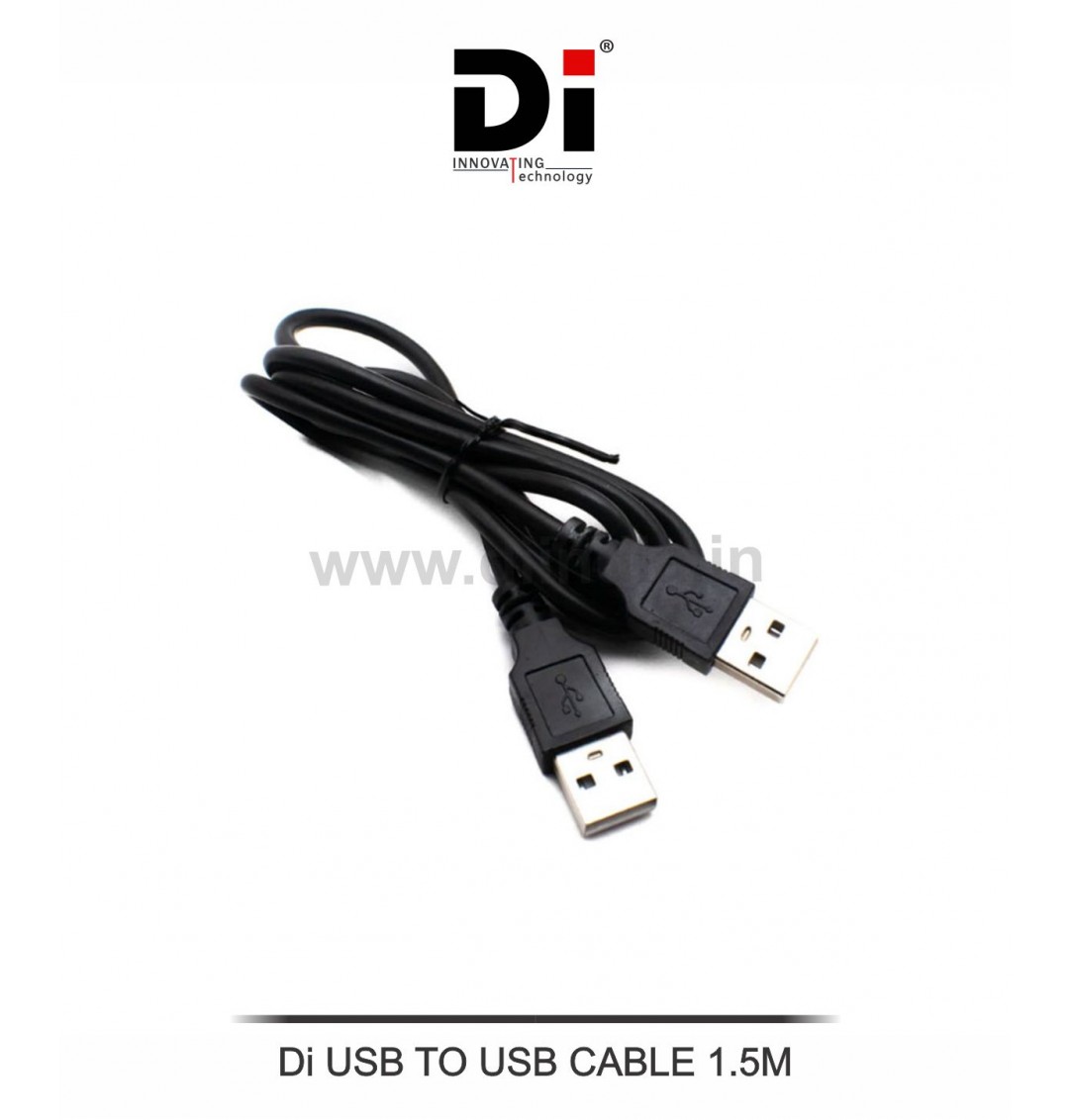 Di USB A TO USB A CABLE 1.5M (MALE TO MALE)
