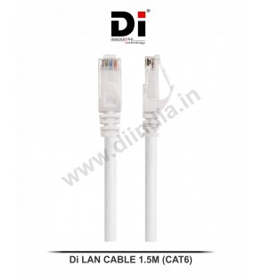 Di RJ45 CAT6 PATCH CORD 1.5M (LAN CABLE)