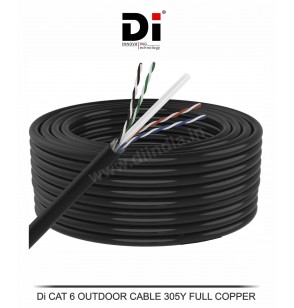 Di CAT6 LAN CABLE 305M COPPER  (OUTDOOR) 