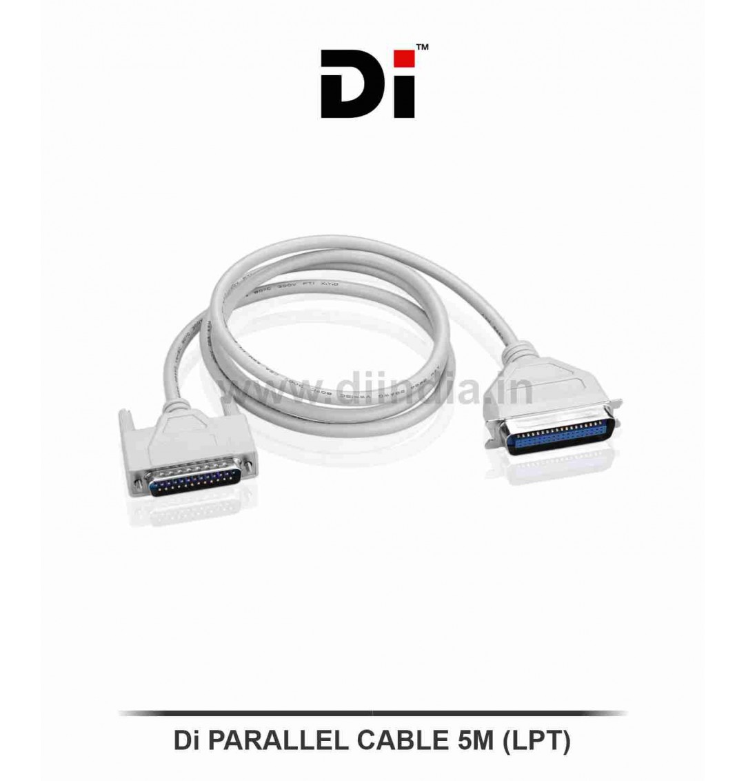 Di 25PIN MALE TO 36PIN PARALLEL 5M  (LPT CABLE)