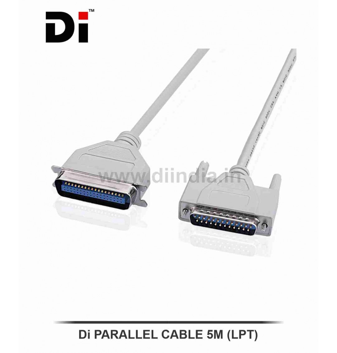 Di 25PIN MALE TO 36PIN PARALLEL 5M  (LPT CABLE)