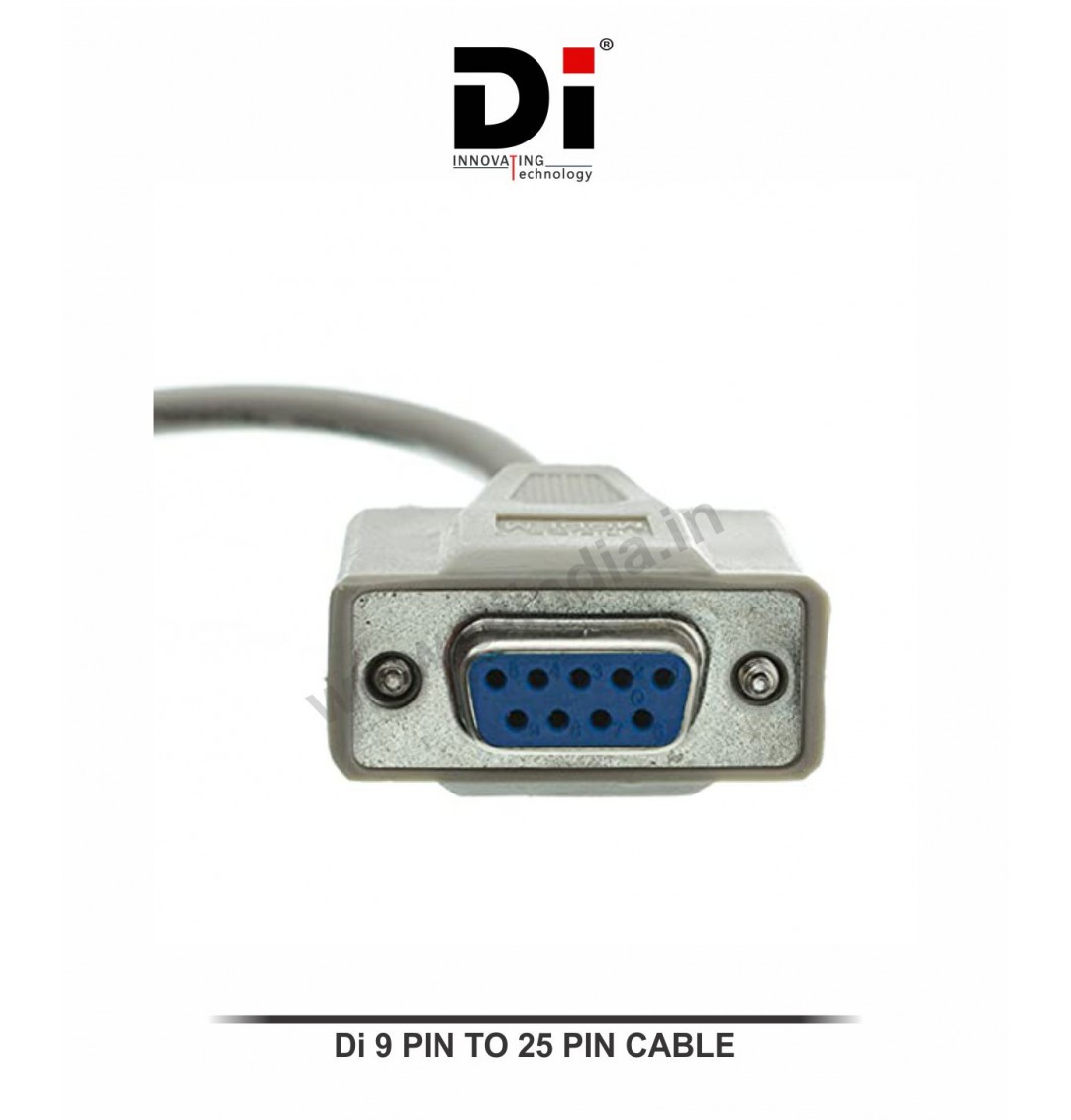 Di 9PIN FEMALE TO 25PIN SERIAL MALE CABLE