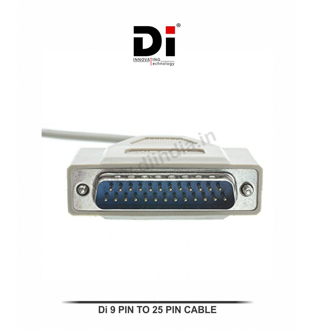 Di 9PIN FEMALE TO 25PIN SERIAL MALE CABLE