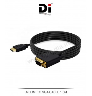Di HDMI TO VGA CABLE 1.5M