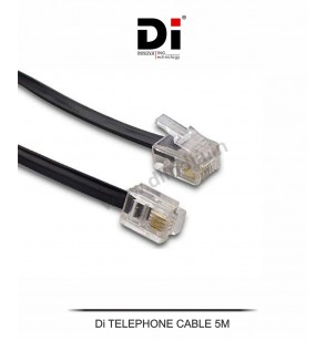 Di RJ11 PATCH CABLE 5M (TELEPHONE CABLE)