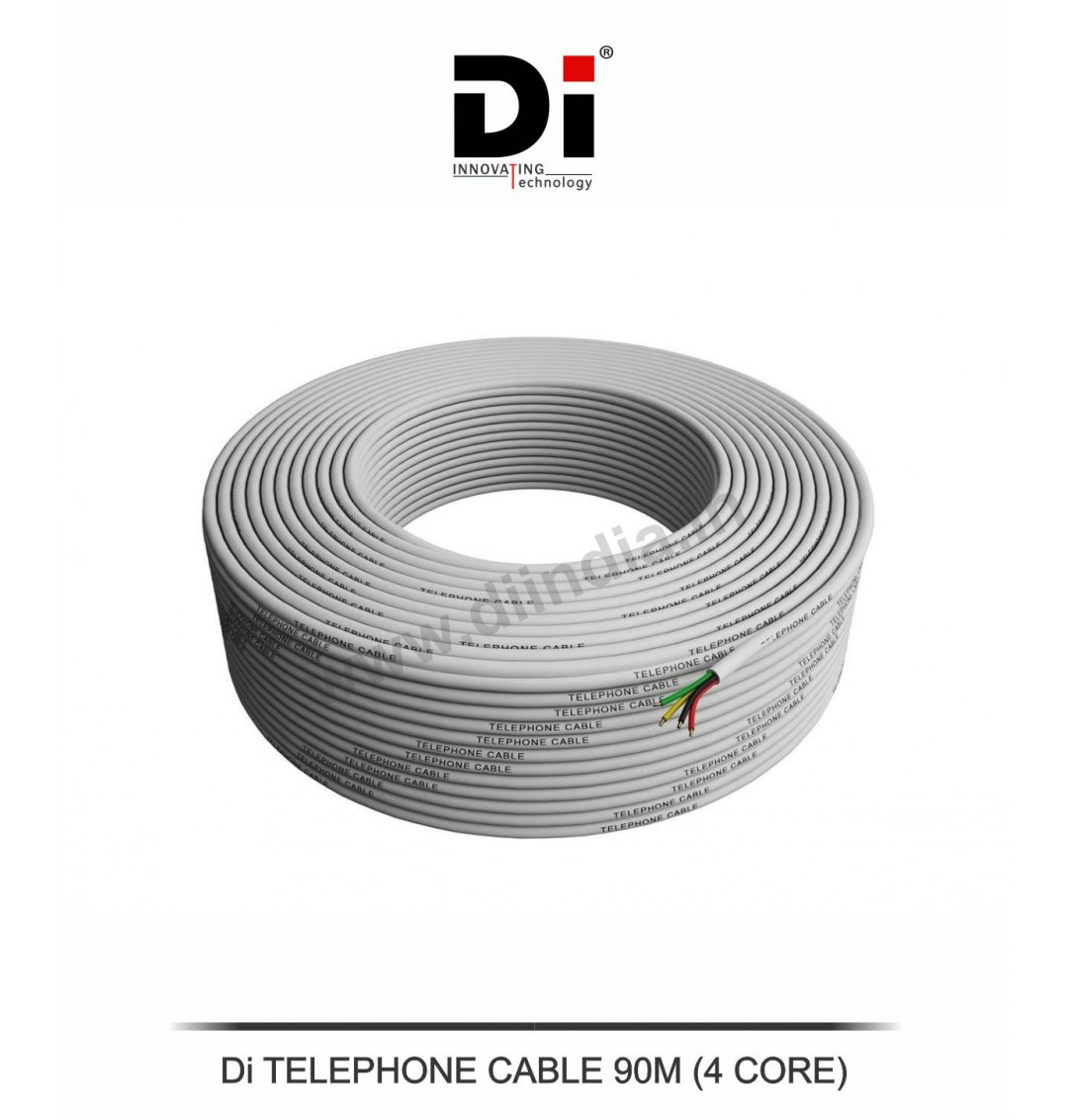 TELEPHONE CABLE 90M (4 CORE)