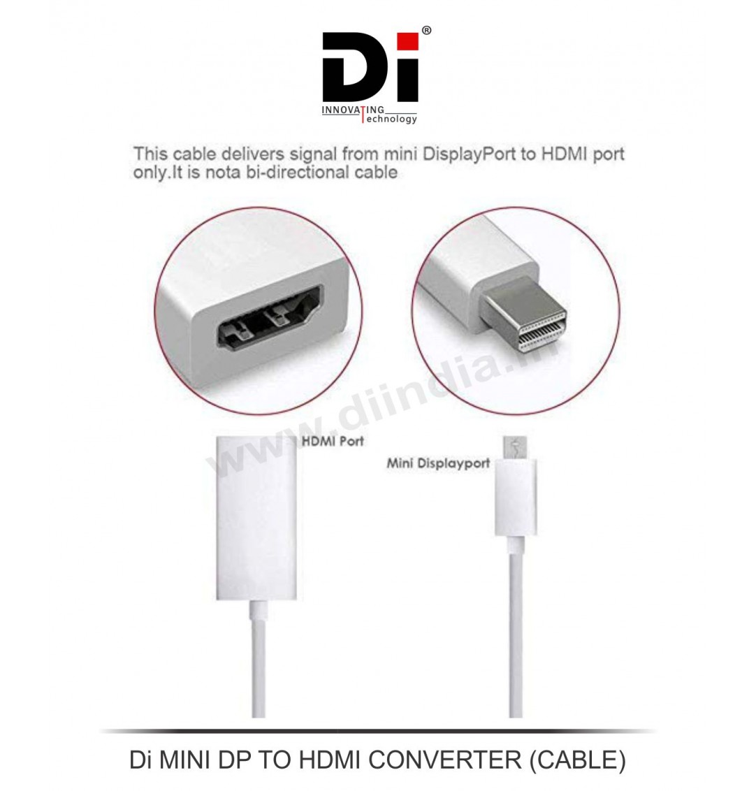 Di MINI DP TO HDMI CONVERTER (CABLE)