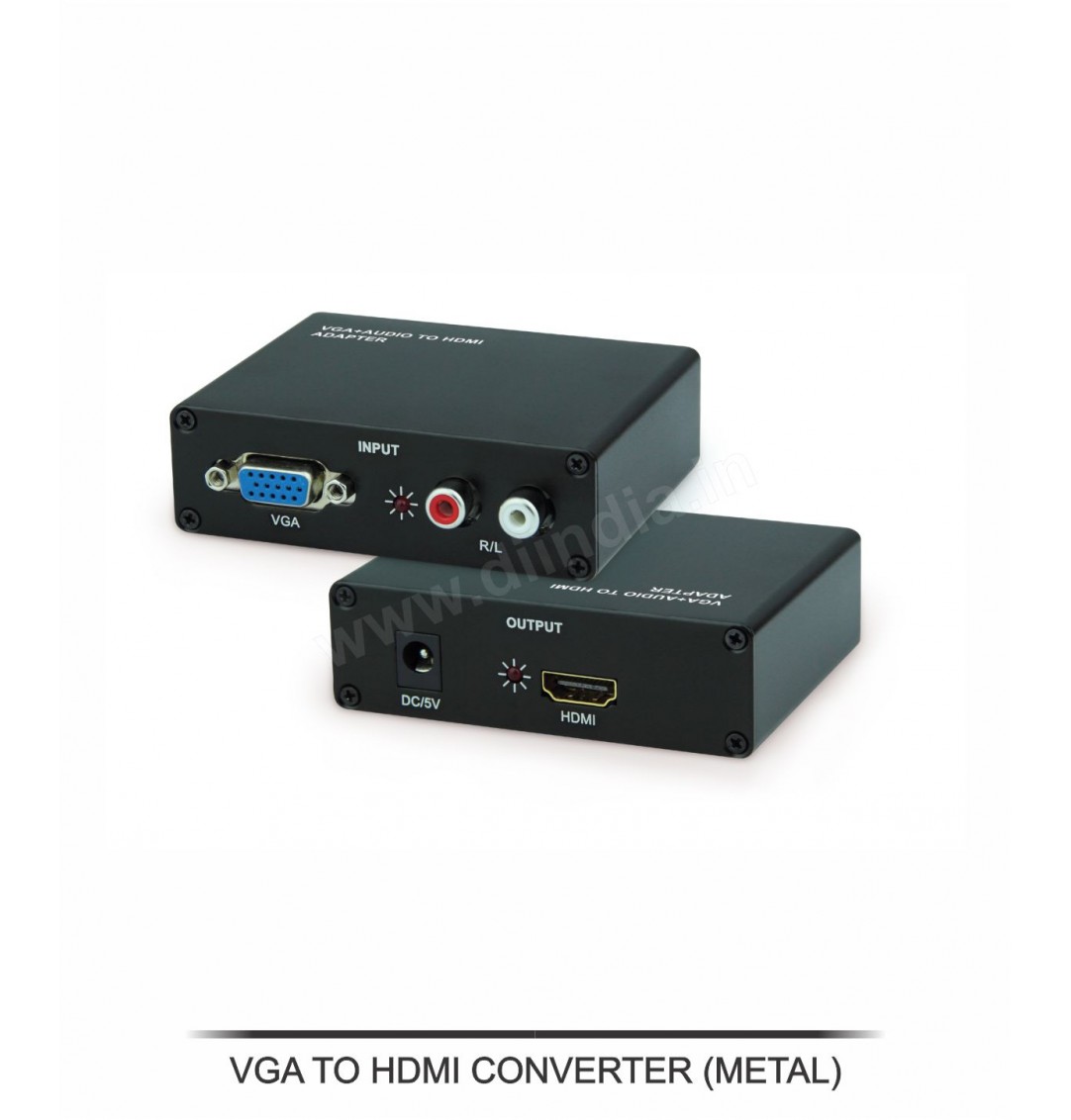 VGA TO HDMI CONVERTER (METAL)