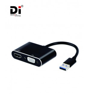 USB 3.0 TO VGA+HDMI CONVERTER