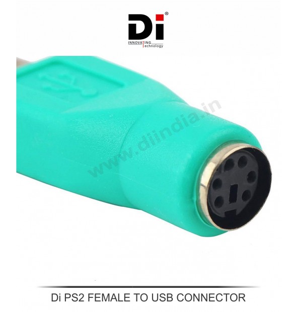 Di PS2 FEMALE TO USB CONNECTOR