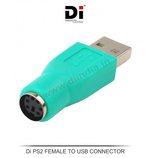 Di PS2 FEMALE TO USB CONNECTOR