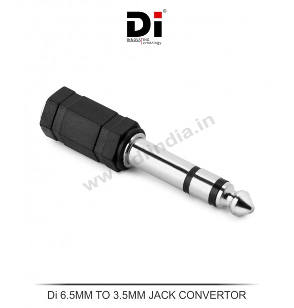 Di 6.5MM TO 3.5MM JACK CONVERTOR