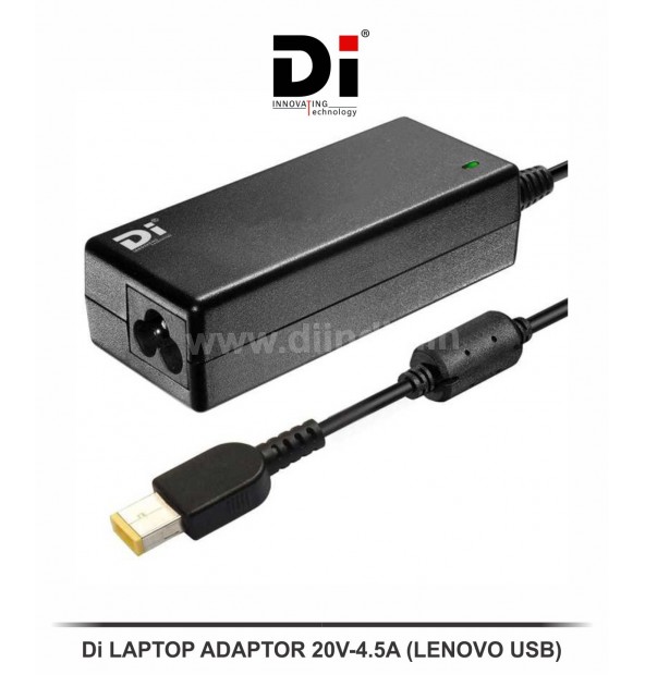 Di LAPTOP ADAPTOR USB 20V-4.5A (LENOVO)