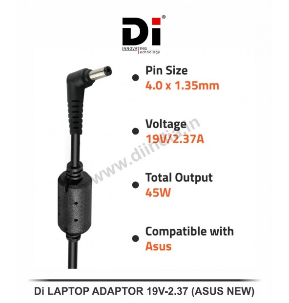 Di LAPTOP ADAPTOR 19V-2.37 (ASUS NEW)