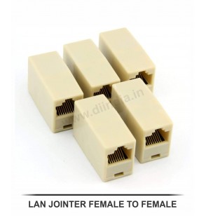 LAN JOINTER FEMALE TO FEMALE (PACK OF 10 PCS)