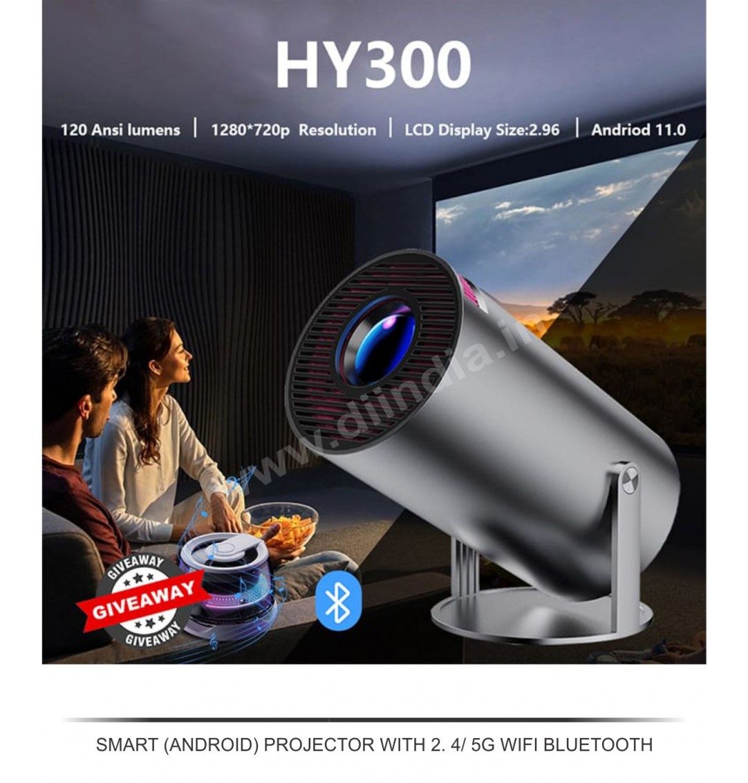 ANDROID SMART PROJECTOR 2GB/16GB(HY300)