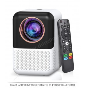 SMART (ANDROID) PROJECTOR (2+16)  2. 4 5G WIFI BLUETOOTH