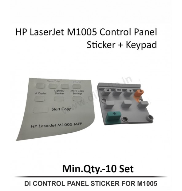 Di CONTROL PANEL STICKER FOR M1005 ( INCLUDING GST )