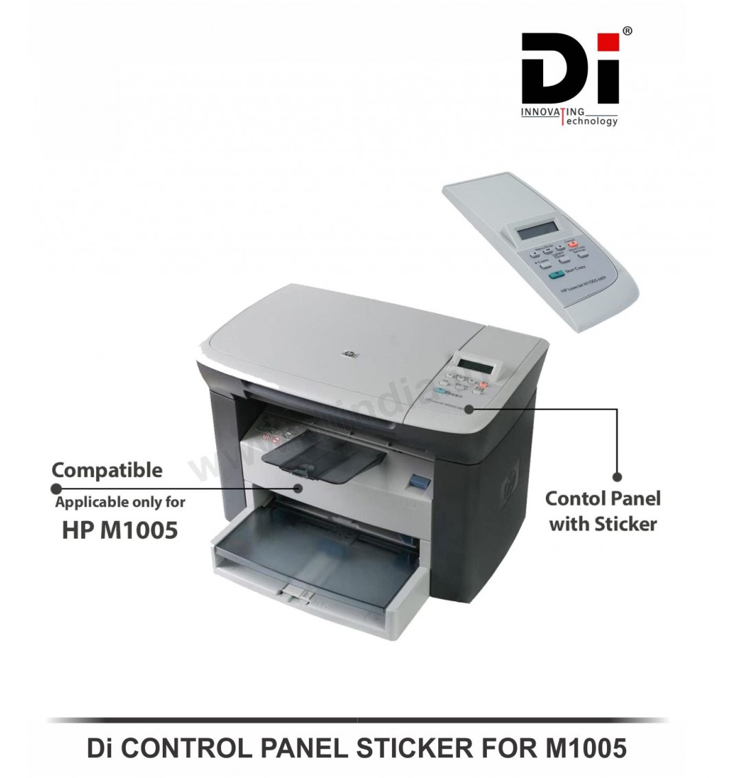 Di CONTROL PANEL STICKER FOR M1005 ( INCLUDING GST )