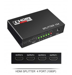 HDMI SPLITTER 4 PORT (1080P)