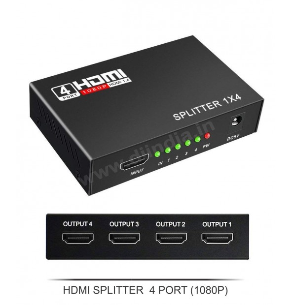 HDMI SPLITTER 4 PORT (1080P)