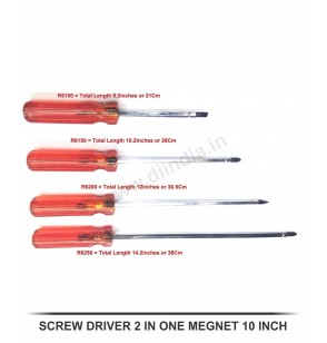SCREW DRIVER (2 IN ONE MEGNET 10 INCH)