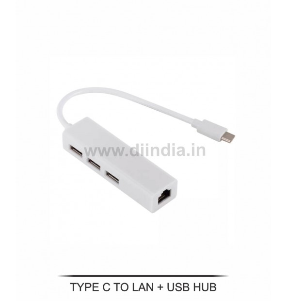 TYPE C TO LAN + USB HUB 