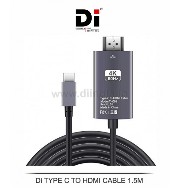 Di TYPE C TO HDMI CABLE 1.5M