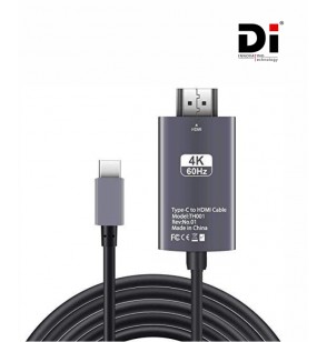 Di TYPE C TO HDMI CABLE 1.5M