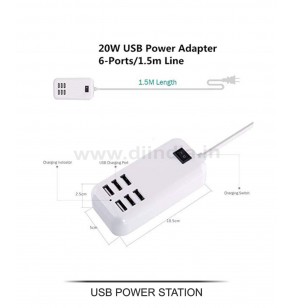 USB CHARGING STATION 10 PORT 