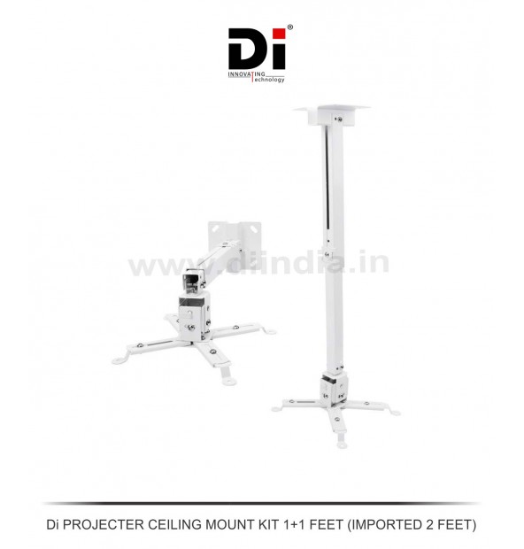 PROJECTER CEILING MOUNT KIT 1+1 FEET (IMPORTED 2 FEET)