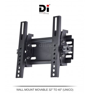 WALL MOUNT MOVABLE 32'' TO 40'' (UNICO)