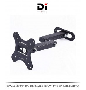 WALL MOUNT STAND MOVABLE HEAVY 14'' TO 27'' (LCD & LED TV)